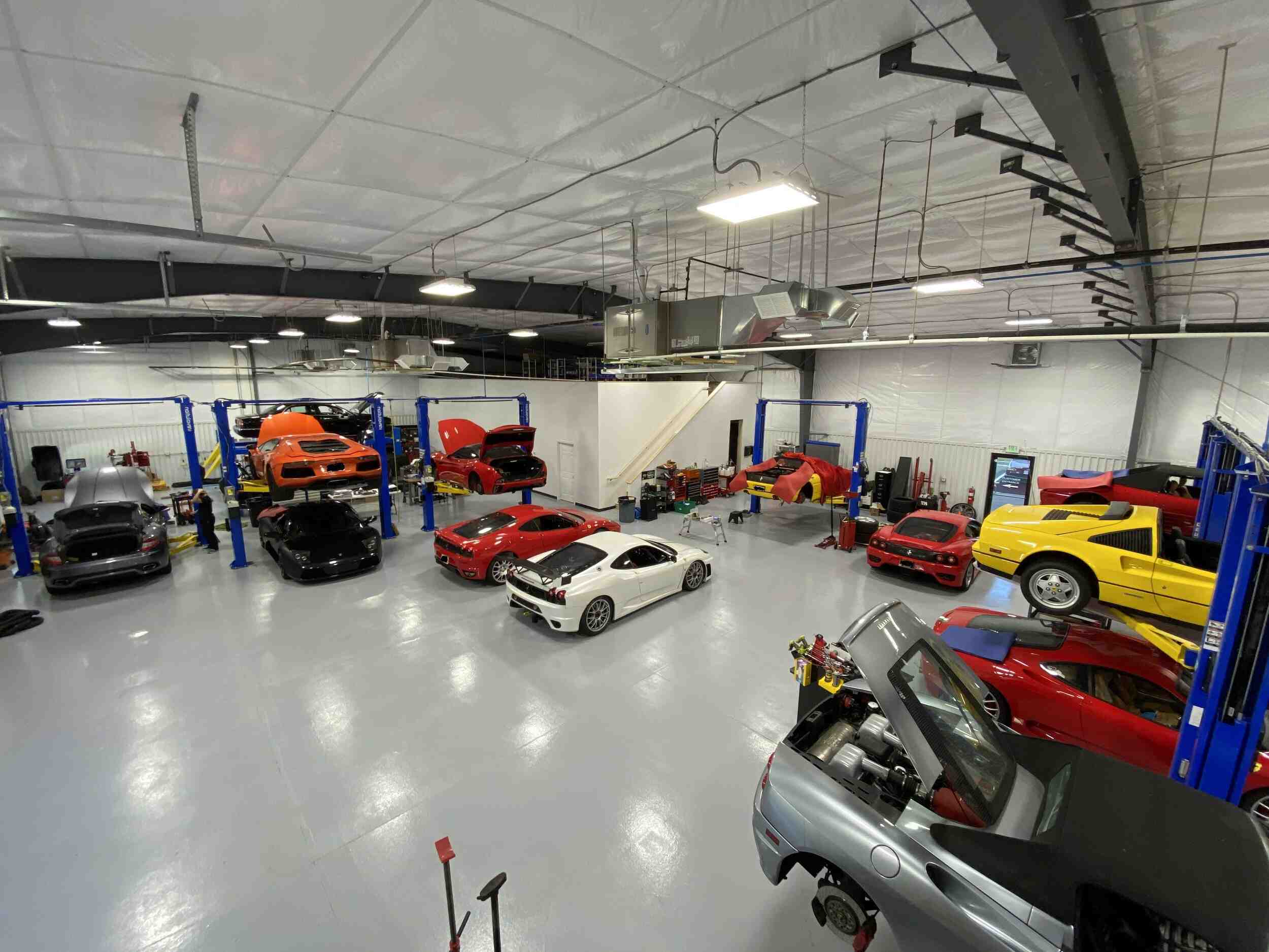 What do you call a open garage?