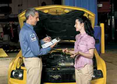 What is a car repair shop called?