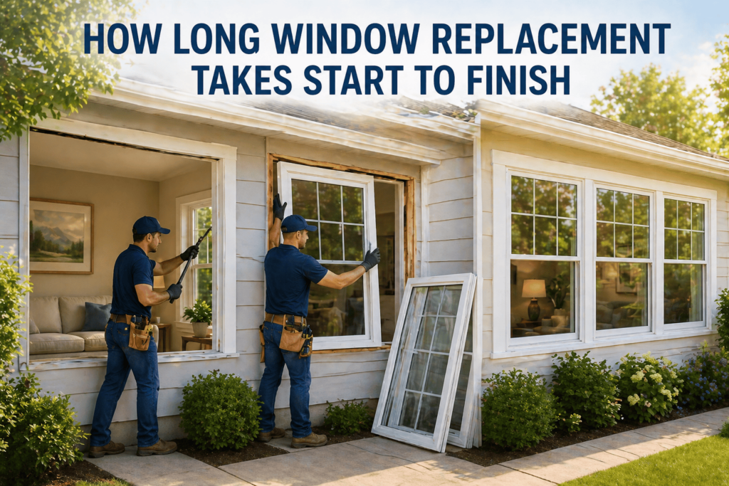 Window replacement in action