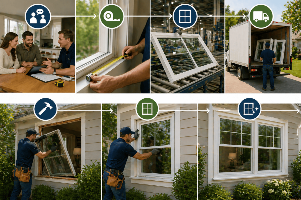 Window replacement process step-by-step guide